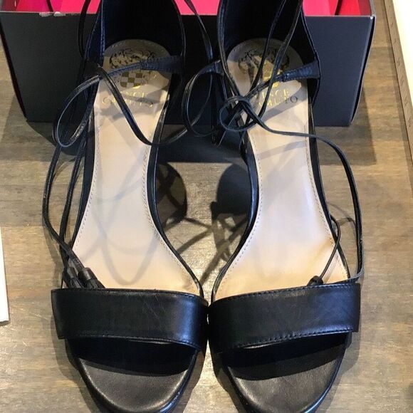 Vince Camuto lace on heels VP- Marita size 9.5 - Picture 2 of 9